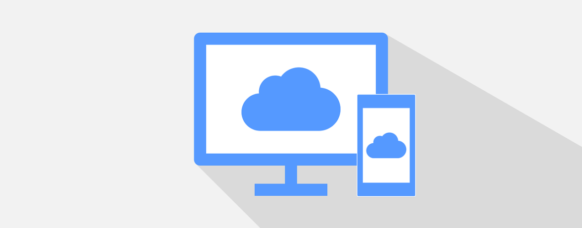 Free cloud computing connection cloud vector