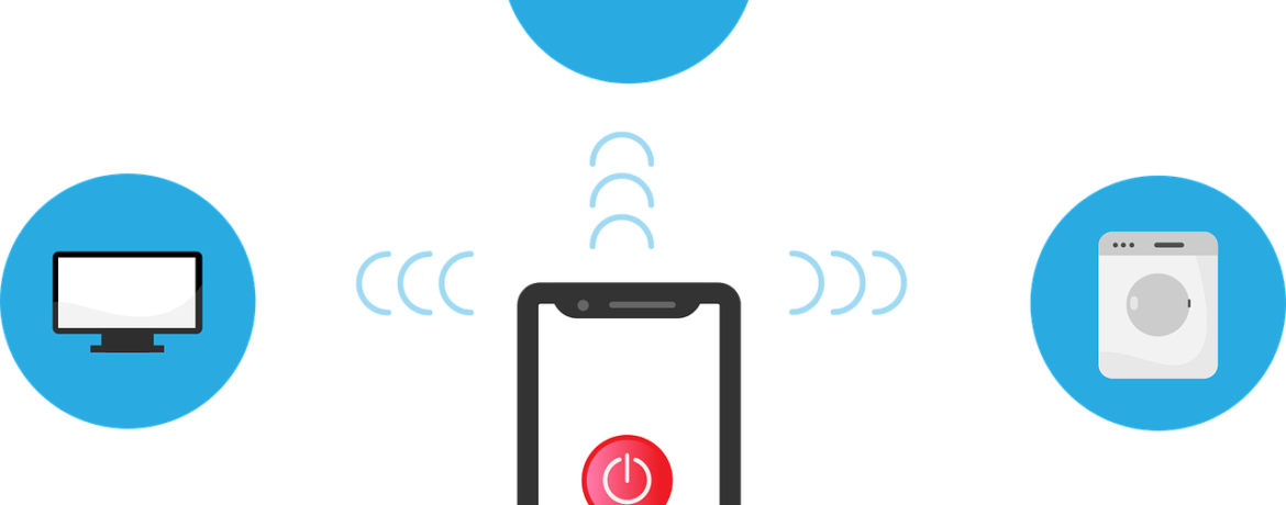 Free internet of things iot network vector